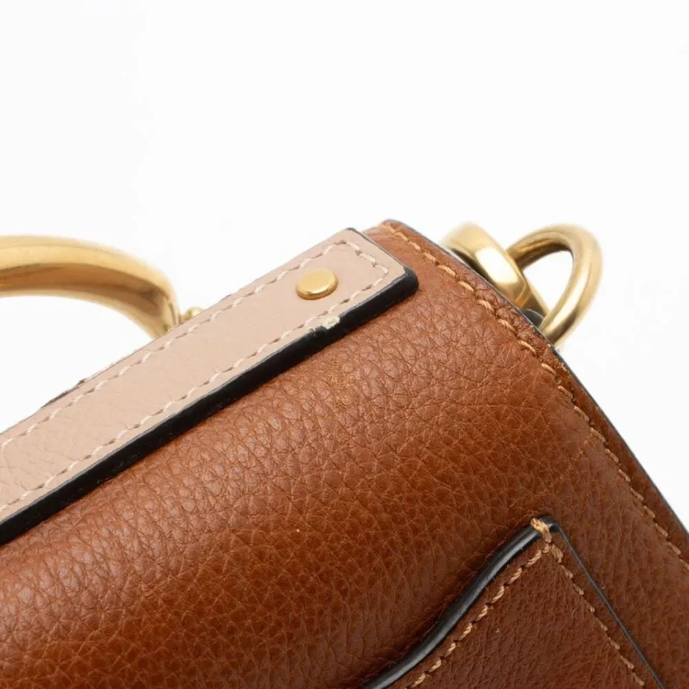 Chloe Calfskin Patchwork Nile Small Bracelet Bag